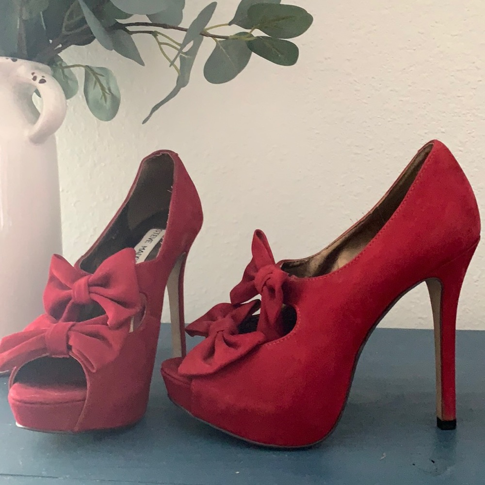 Steve Madden Bow coquette heels